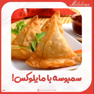 آموزش درست کردن سمبوسه با مایللوکس